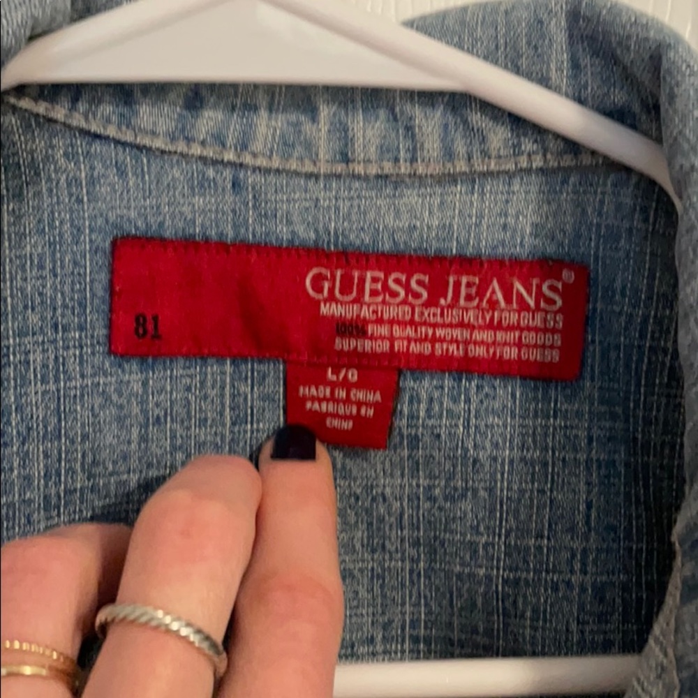 Guess jeans rhinestone jacket - Picture 6 of 6
